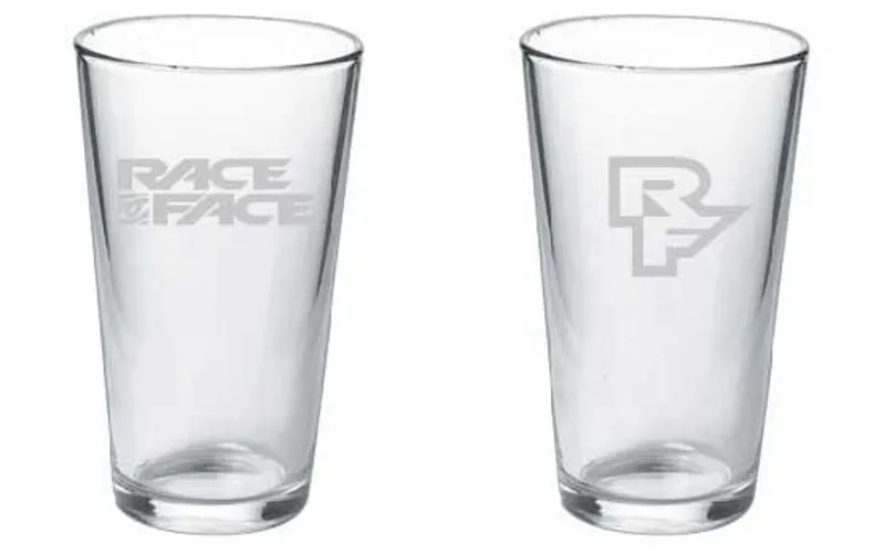 Race Face Logo Pint Glass